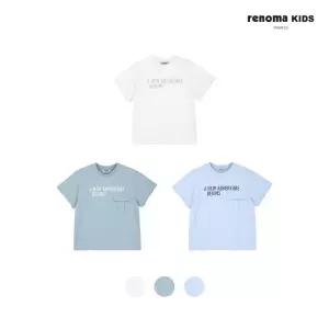 [레노마키즈]레노마키즈 초등남아 그래픽포인트반팔티 키즈 주니어반팔티 R2625T104_C