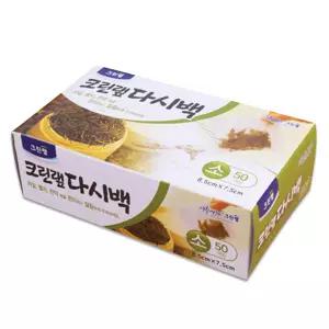 크린？N 다시백 소형 50P 멸치 한약 차 원두 거름망