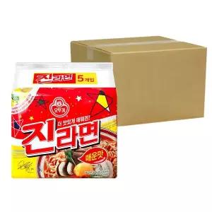 오뚜기 진라면 매운맛 120g 40봉