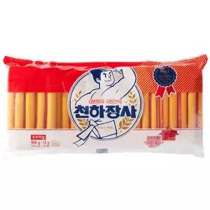 천하장사 소세지 990g (15gx66개) 오리지날 간식 소시지