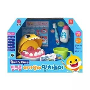 (오로라월드) 핑크퐁 말하고 노래하는 핑크퐁 아기상어 양치놀이