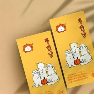 부었냥 호박티니아 젤리 스틱 14포 1박스 붓기