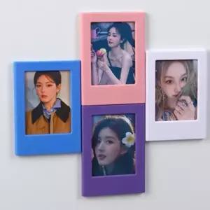 마그네틱 폴라로이드 자석 액자 포토카드 앨범 아이돌 커플 냉장고 미니