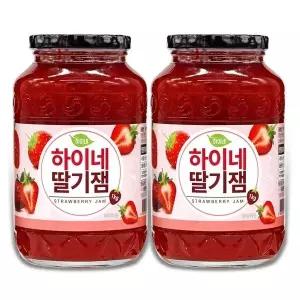초록원 하이네 딸기잼 1kg+1kg