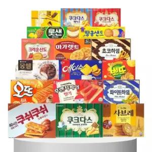 판다네 마켓 육만 과자 B세트 회사 사무실 탕비실 세미나 학교 학생 어린이 대용량 간식 스낵 다과 과자선