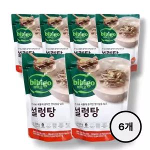 CJ 비비고 설렁탕 500g 6개