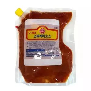 보리보리 오뚜기오뚜기 오쉐프 스파게티소스 2kg 스파우트팩