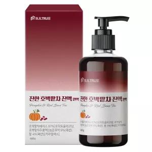 빌트루 진한 호박팥차 원액 진액 식약처인증 액기스 HACCP 국산 액상 480g 1개
