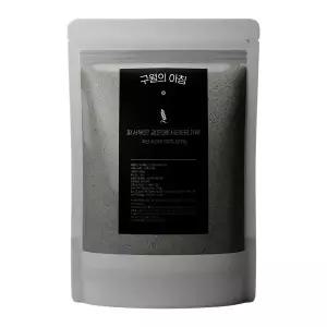 구월의아침 국산 쪄서볶은 서리태가루 검은콩가루 500g