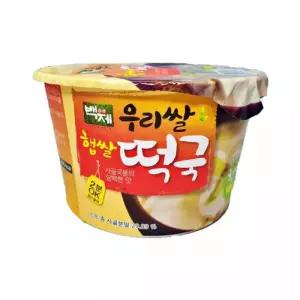 백제 우리쌀 햅쌀 즉석 떡국 100% 163g x 16개