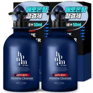옴므 안티럭스 올인원 남성청결제 페로몬향 2개 550ml