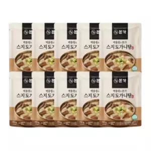 백종원 본가 스지 도가니탕 700g 10팩
