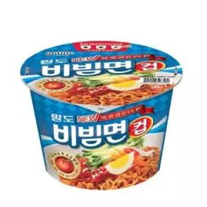 친절한탄씨 팔도 115g 용기 비빔면컵 16입 간식 삼양컵라면 조리 원예도구 꽃도구 다육이도구