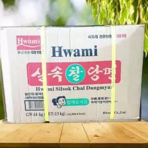 화미 찰당면 실속 14kg 식당 고구마 전분 당면 업소용