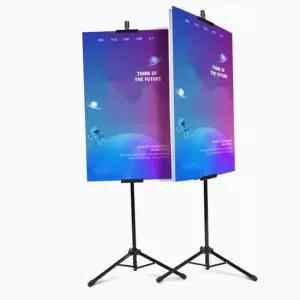 입간판 거치대 조절형 스탠드 매장용 포스터 거치대 홍보용 이벤트용 스탠드형 미끄럼 조립형 이동식