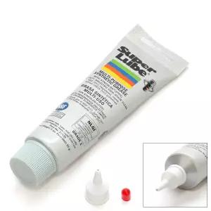 슈퍼루브 테프론 구리스 85g 튜브형 노즐 세트 미국산 미제 커피머신 식품용 식용 윤활제 방청 고온 내열