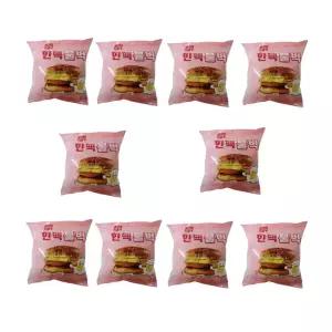 한맥 냉동 매점 햄버거 독서실 빵 불벅 맛있는빵 10개