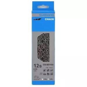 시마노 CN-M9100 XTR/Dura Ace HG+ 체인 퀵 링크 포함 12단 126L SIL-TE