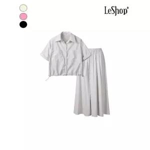 르샵 드로우 썸머 셔츠 앤 스커트 셋업 BP5ST002A 475529