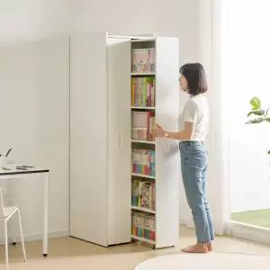 아씨방가구 랑랑 6단 높은 만화책장 슬라이딩 책장 600