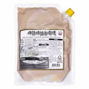 빠르미쇼핑 새한 사골농축액 1kg 사골엑기스 찌개 국밥 탕 육수