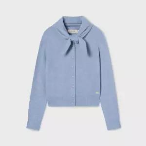 후아유 Bokashi Scarf Set Cardigan / WHCKF4946F