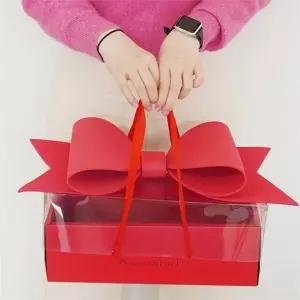 리본 선물 상자 대형 왕리본 레드리본 선물 포장 박스 이벤트 생일