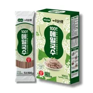 순솔 순솔 100% 메밀국수 1kg 100g x 10봉 비건면 무첨가물