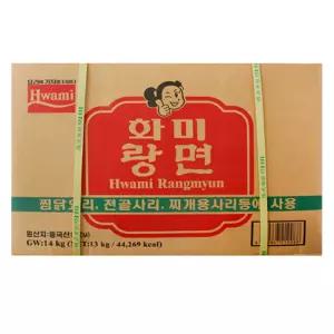 빠르미쇼핑 화미 랑면 납작당면 14kg 대용량 당면 전골 찌개 찜닭 사리