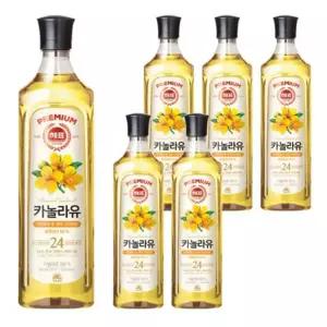 해표 카놀라유 900ml 6개