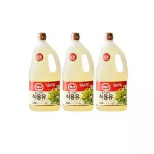 사조해표 식용유 1.8L x 3병