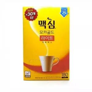 맥심 모카골드 라이트 커피믹스 180개입 홈카페 혼족