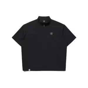 [엄브로] 클래식 반팔 스탠넥 아노락 UR124CWT31BLK