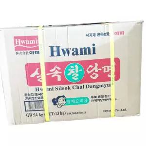 화미제당 찰당면 실속 14kg 잡채 업소용 대용량