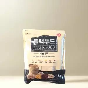 곡물명가 블랙푸드 미숫가루 아침대용 1kg 1개