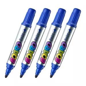 화이트보드 마카펜 청색 문구 사무 2.0mm 12자루