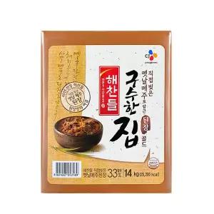 해찬들 구수한 집된장 14kg 무료배송 무료배송120351