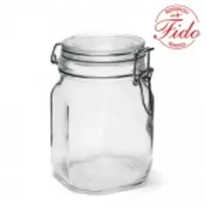 보르미올리 피도 유리 밀폐용기 투명 1000ml