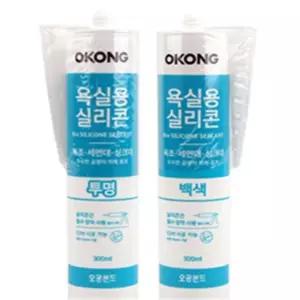 엔픽스유 오공 욕실용 바이오 실리콘 300ML 투명 백색 택1 보수용실리콘