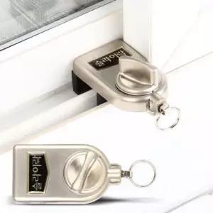 창문방범 창문잠금장치 방충망샷시 걸쇠 방범고정 슬라이락G101