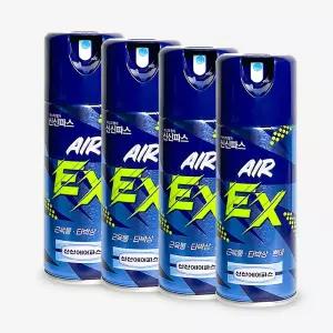 뿌리는파스 신신제약 에어파스 이엑스 EX 200ml x 4개 근육통 타박상 삔데 스프레이