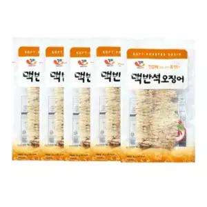 정화맥반석오징어 껍질째구운맥반석오징어X5개