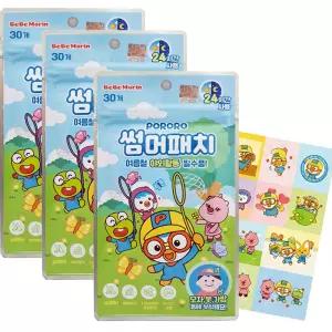 2026년형 뽀로로 썸머패치 30매입 x 3개/시트로넬라/옷위에 붙이는
