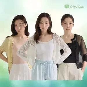 *국내생산* 오렐리안 풍기인견 하트넥 브라탑 3종(끈형)