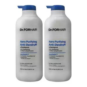 닥터포헤어 에어로 퓨리파잉 안티 댄드러프 샴푸 아로마향 500ml 비듬케어 2개 Ss