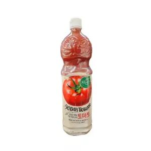 웅진)자연은 토마토 쥬스 1.5L x 12개입 주스 과일쥬스