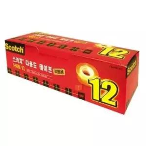 다용도테이프리필 오피스팩 3M 18mm30M 12롤550R-12