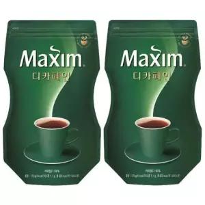 커피 맥심 디카페인 리필 x 170g 2개