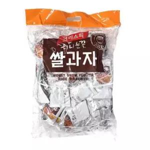 사무실간식 크리스피 허니눈꽃 쌀과자 대용량 간식 920g