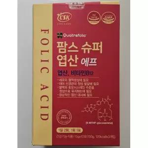 팜스 슈퍼 엽산 에프 임산부영양제 액상 활성형엽산 B12 30회분 (15일분)